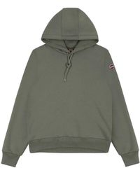 Colmar - Hoodies & Sweatvesten ,Groen ,Katoen Groene Hoodie - Lyst