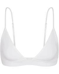 ÉTERNE - Ondergoed ,Wit ,Tweed Triangle Bra - Lyst