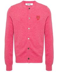 COMME DES GARÇONS PLAY - Cardigans - Lyst