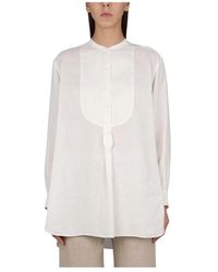 Aspesi - Overhemden ,Wit ,Casual Shirts - Lyst