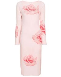 KENZO - Midi Dresses - Lyst