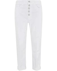 Dondup - Koons Cropped Jeans - Lyst