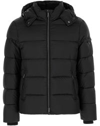 Moorer - Jassen ,Zwart ,Nylon Piumino Jacket - Lyst