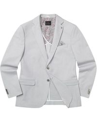Zuitable - Jassen ,Grijs ,Stijlvolle Blazer Voor Mannen - Lyst