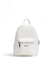 Replay - Polyethylen rucksack mit polyesterfutter - Lyst