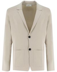 Mauro Ottaviani - Strickjacke Mit Knopfleiste Und Taschen - Lyst