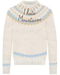 Mc2 Saint Barth - I Hate Mountains Round-Neck Knit - Lyst