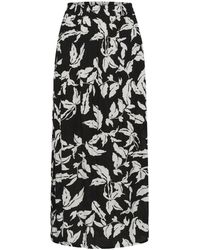 Kaffe - Rokken ,Zwart ,Kaedita Amber Rok - Lyst