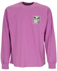 Obey - Long Sleeve T-Shirts - Lyst