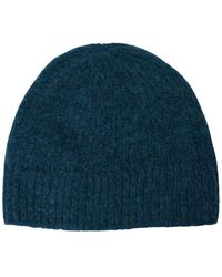 Dries Van Noten - Accessoires ,Blauw ,Wol Moss Hat - Lyst