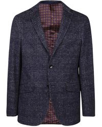 Etro - Jassen ,Blauw ,Katoen Roma Jacket - Lyst