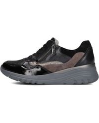 Waldläufer - Zwarte Leren Sneakers H Carla - Lyst