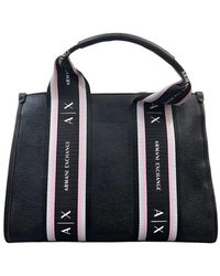 ARMANI EXCHANGE - Elegante schwarze handtasche im modernen design - Lyst