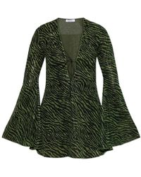Oséree - Jurk Met Lurex Garen - Lyst