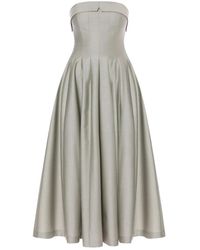 Alberta Ferretti - Midi Dresses - Lyst