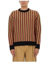 Lanvin - Round-Neck Knitwear - Lyst