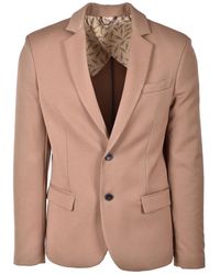 Imperial - Jassen ,Bruin ,Polyester Elegante Blazer Met Stretchstof - Lyst