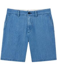 Harmont & Blaine - Regular Fit Denim Bermuda Shorts - Lyst