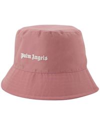 Palm Angels - Klassische logo nylon hut - Lyst