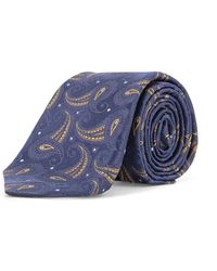 Kiton - Paisley Seidenkrawatten Mit Logoschild - Lyst