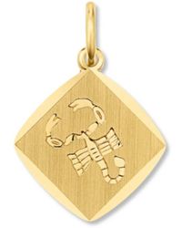 ONE ELEMENT - Skorpion Sternzeichen Anhänger Aus 333 Gelbgold - Lyst