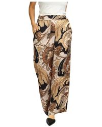 2-Biz - Wide Trousers - Lyst