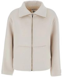 Semicouture - Jassen ,Wit ,Light Jassen - Lyst