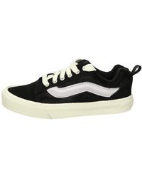 Vans - Schoenen ,Zwart ,Suède Knu Skool - Lyst