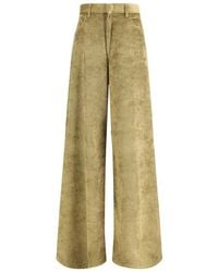Petar Petrov - Corduroy Wide Leg Pants - Lyst