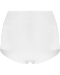 Wolford - Korte Broeken ,Wit ,Wol Seamless Shorts - Lyst