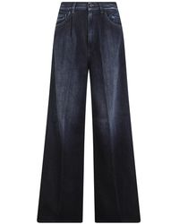 Dondup - Maggie Wide-Leg Jeans - Lyst