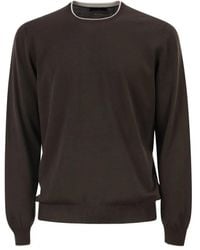 Fay - Round-Neck Knitwear - Lyst