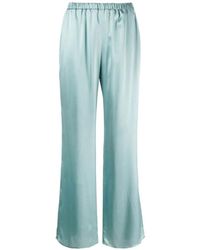 Antonelli - Broeken ,Blauw ,Wide Broeken - Lyst
