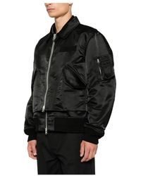 Sacai - Jassen ,Zwart ,Nylon Cotton Nylon Twill Blouson - Lyst