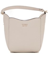 Guess - Stilvolle Bucket Bag Mit Passender Clutch - Lyst