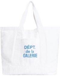 GALLERY DEPT. - Borsa shopper in cotone bianco - Lyst