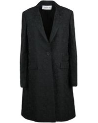 Lanvin - Single-Breasted Coats - Lyst