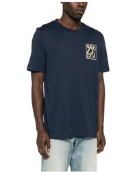 Marni - Tops ,Blauw ,Katoen T-Shirt - Lyst