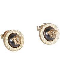 Heren Sieraden voor voor Oorbellen en earcuffs voor Versace Ring Met Medusa-plakkaat in het Metallic voor heren 