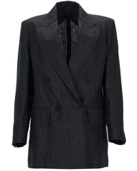 Max Mara - Olimpia Double-Breasted Blazer - Lyst