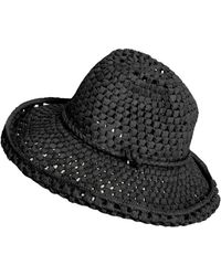 IBELIV - Accessoires ,Zwart ,Katoen Malouka Hoed - Lyst