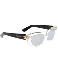Dior - Accessoires ,Grijs ,Stijlvolle Zonnebril Met Tijdloos Design - Lyst