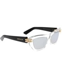 Dior - Accessoires ,Grijs ,Stijlvolle Zonnebril Met Tijdloos Design - Lyst