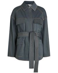 Max Mara - Denim Jackets - Lyst