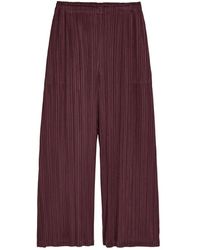 Issey Miyake - Wide Trousers - Lyst
