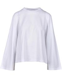 Wild Cashmere - Camiseta De Algodón Suave, Mujer, Talla - Lyst