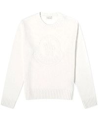 Moncler - Round-Neck Knitwear - Lyst