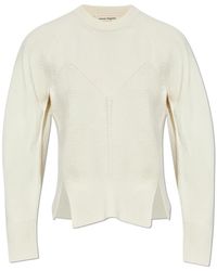 McQueen - Truien & Vesten ,Kasjmier Trui Met Een Vleugje Kasjmier - Lyst