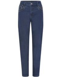Cro - Jeans ,Blauw ,Katoen Blauwe De Suzanne Broek Met Ritsdetails - Lyst
