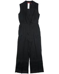 Max Mara - Jumpsuits & Playsuits ,Zwart ,Jumpsuit - Lyst